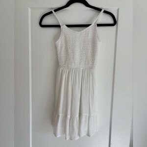 Girls Art Class Size 8 White Summer Dress